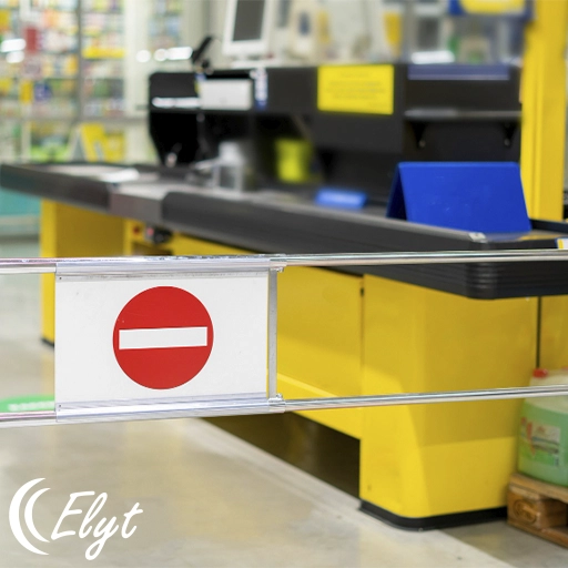 Balcão para supermercados e atacados