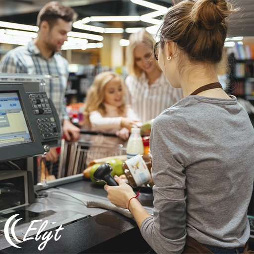 Balcão para supermercados e atacados