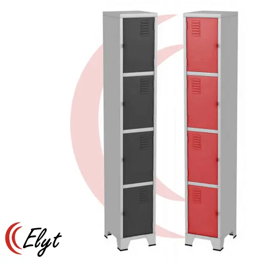Distribuidor de Roupeiro de aço 4 portas