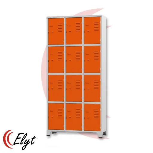 Fábrica de Roupeiro de aço 12 portas