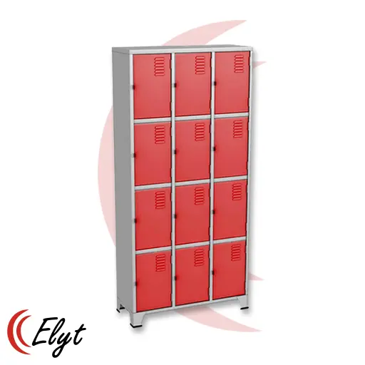 Fábrica de Roupeiro de aço 12 portas